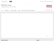 Tablet Screenshot of lakes-realtors.com